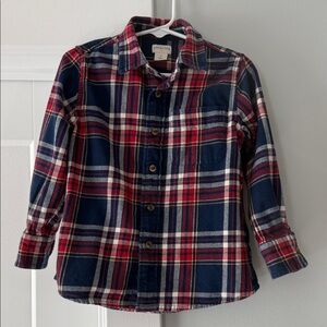 Crewcuts 100% cotton flannel shirt